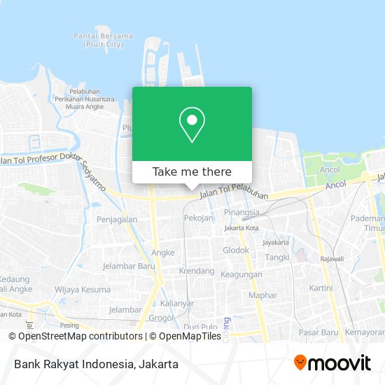 Bank Rakyat Indonesia map