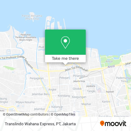 Translindo Wahana Express, PT map