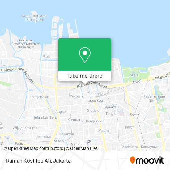 Rumah Kost Ibu Ati map