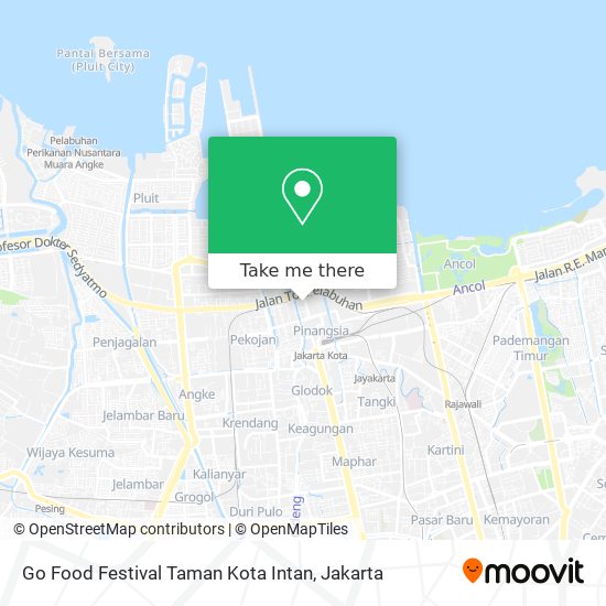 Go Food Festival Taman Kota Intan map