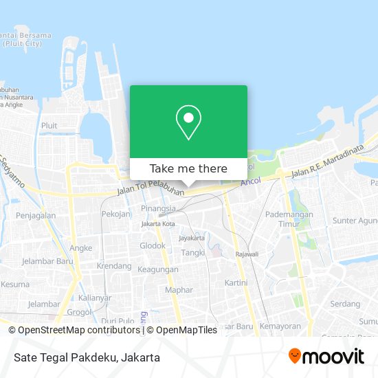 Sate Tegal Pakdeku map