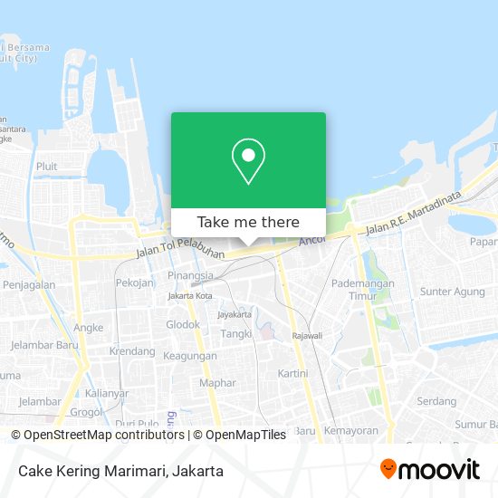 Cake Kering Marimari map