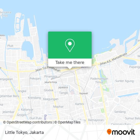 Little Tokyo map