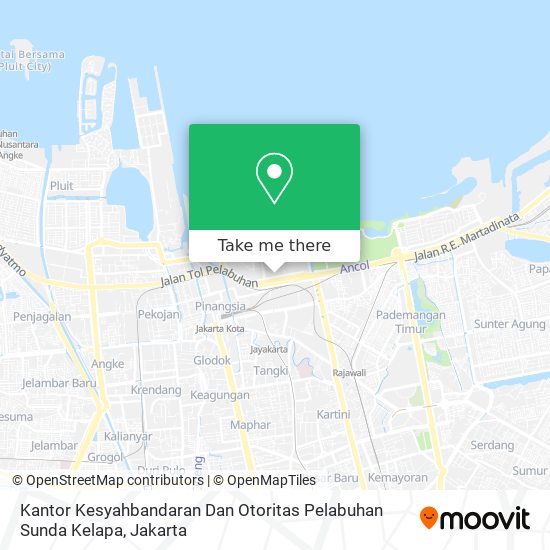 Kantor Kesyahbandaran Dan Otoritas Pelabuhan Sunda Kelapa map