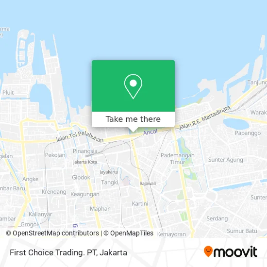 First Choice Trading. PT map