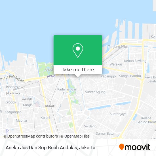 Aneka Jus Dan Sop Buah Andalas map