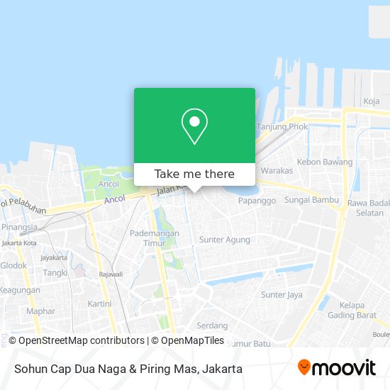 Sohun Cap Dua Naga & Piring Mas map