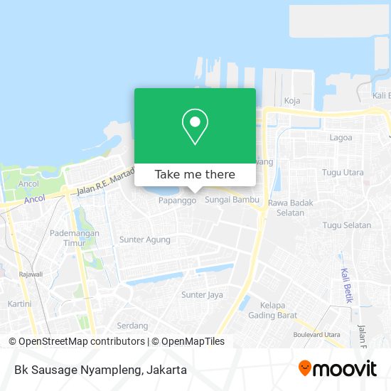 Bk Sausage Nyampleng map