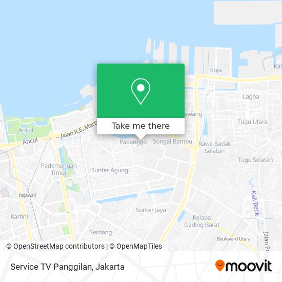 Service TV Panggilan map