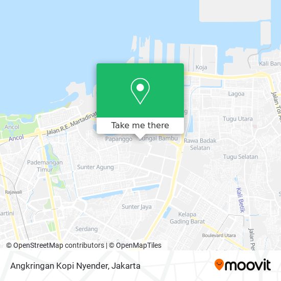 Angkringan Kopi Nyender map