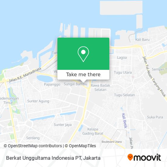Berkat Unggultama Indonesia PT map