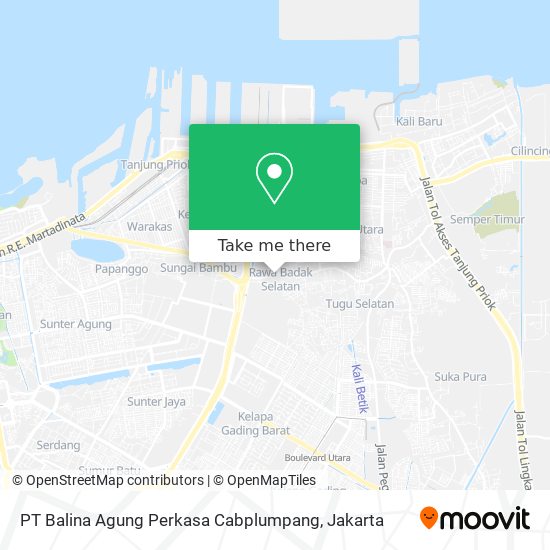 PT Balina Agung Perkasa Cabplumpang map
