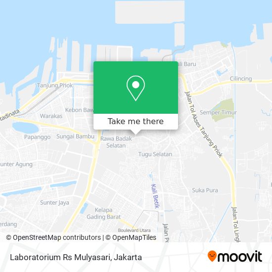 Laboratorium Rs Mulyasari map