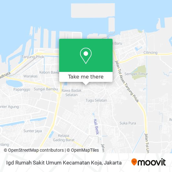 Igd Rumah Sakit Umum Kecamatan Koja map