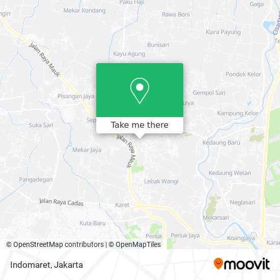 Indomaret map