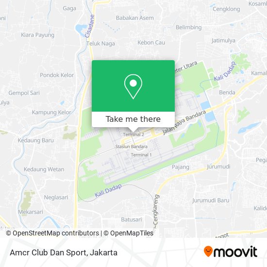 Amcr Club Dan Sport map