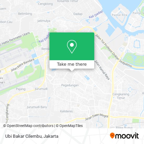 Ubi Bakar Cilembu map