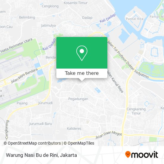 Warung Nasi Bu de Rini map