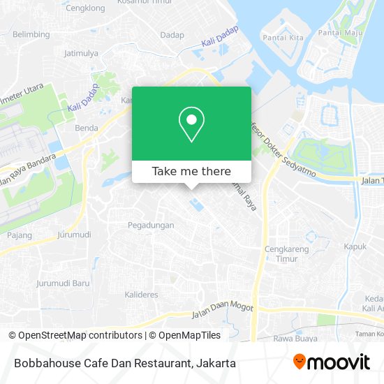 Bobbahouse Cafe Dan Restaurant map