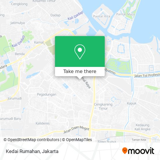 Kedai Rumahan map