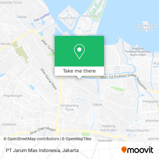 PT Jarum Mas Indonesia map