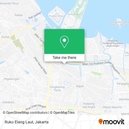 Ruko Elang Laut map