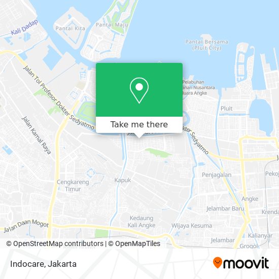 Indocare map