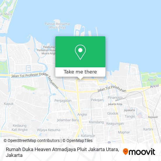Rumah Duka Heaven Atmadjaya Pluit Jakarta Utara map