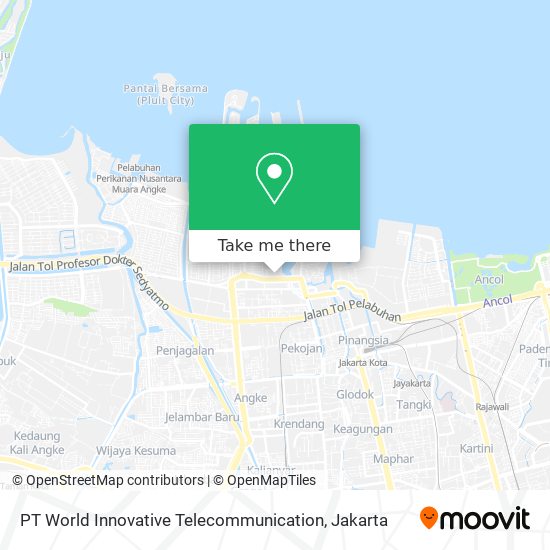PT World Innovative Telecommunication map