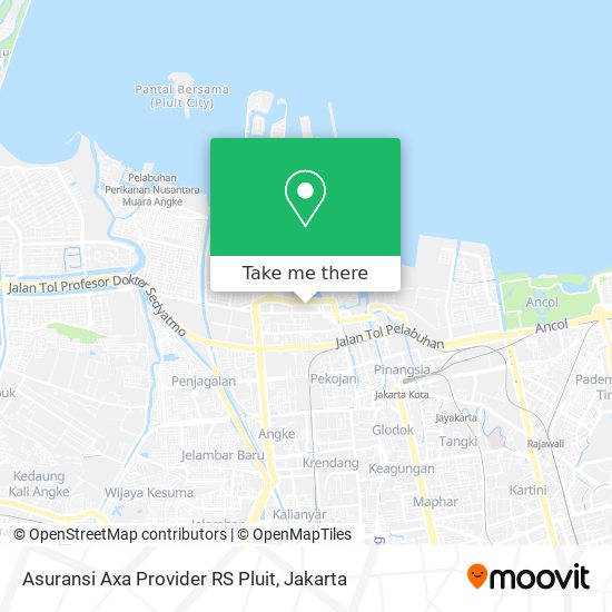 Asuransi Axa Provider RS Pluit map