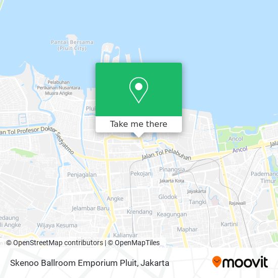 Skenoo Ballroom Emporium Pluit map