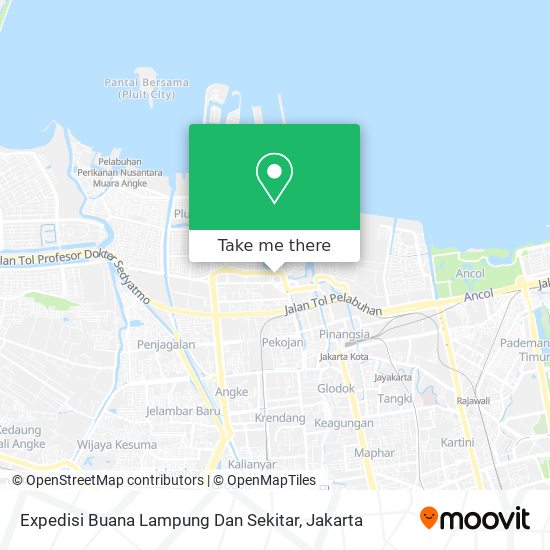 Expedisi Buana Lampung Dan Sekitar map