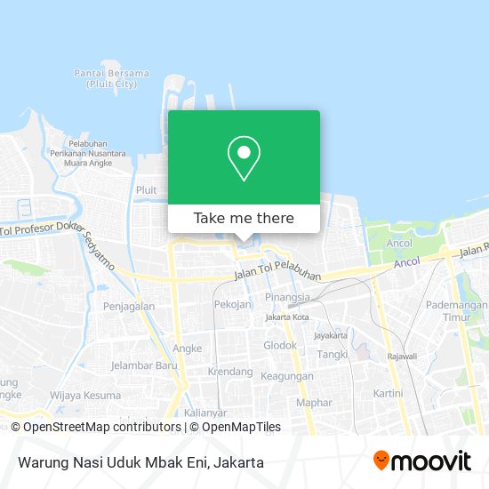 Warung Nasi Uduk Mbak Eni map