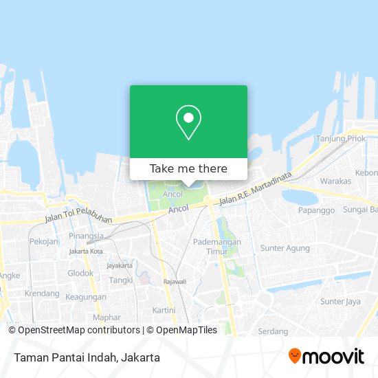 Taman Pantai Indah map