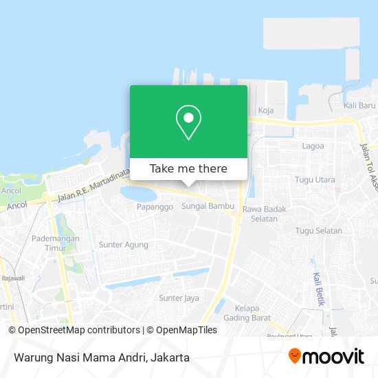 Warung Nasi Mama Andri map