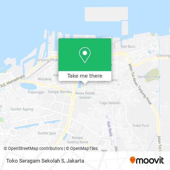 Toko Seragam Sekolah S map