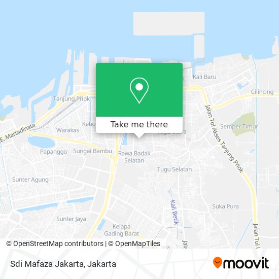 Sdi Mafaza Jakarta map