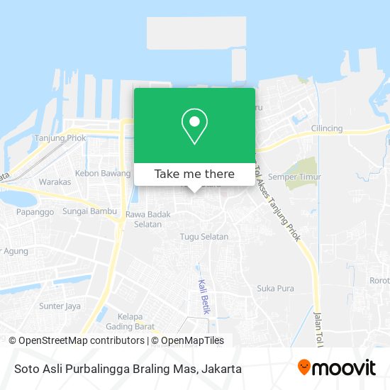 Soto Asli Purbalingga Braling Mas map