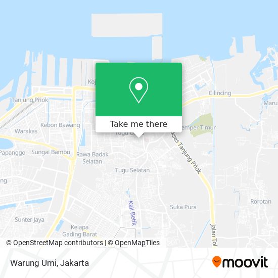 Warung Umi map