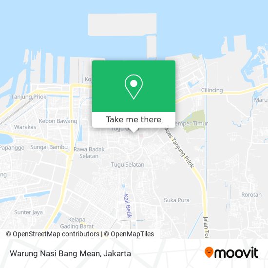 Warung Nasi Bang Mean map