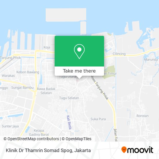 Klinik Dr Thamrin Somad Spog map