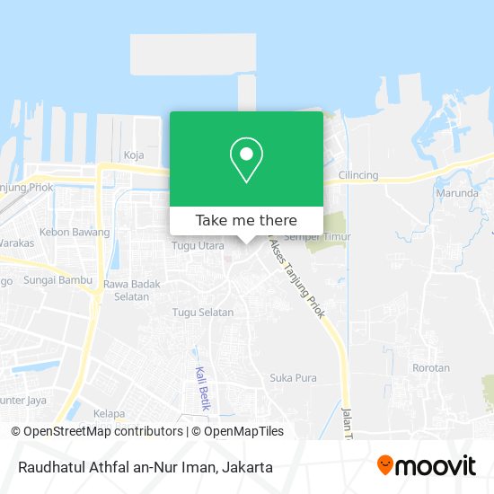 Raudhatul Athfal an-Nur Iman map