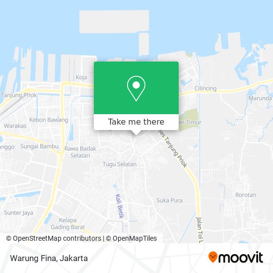 Warung Fina map