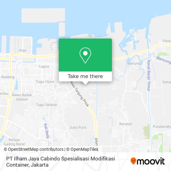 PT Ilham Jaya Cabindo Spesialisasi Modifikasi Container map