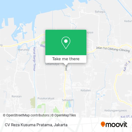 CV Reza Kusuma Pratama map