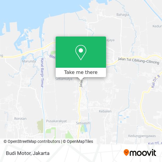 Budi Motor map