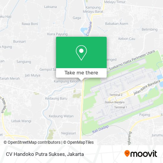 CV Handoko Putra Sukses map