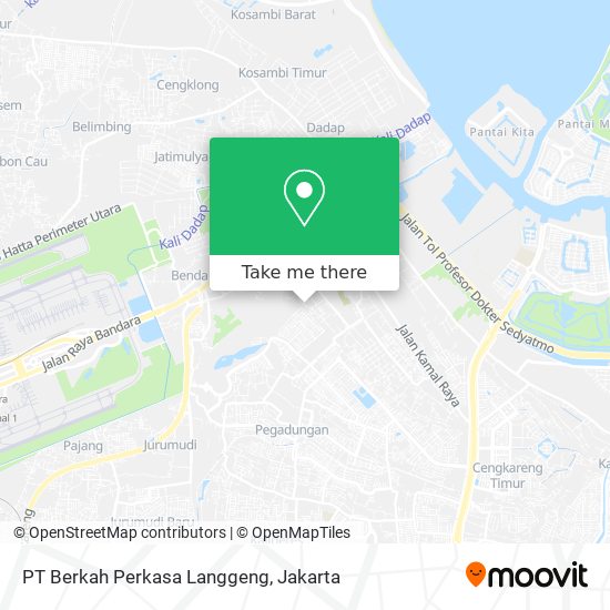 PT Berkah Perkasa Langgeng map