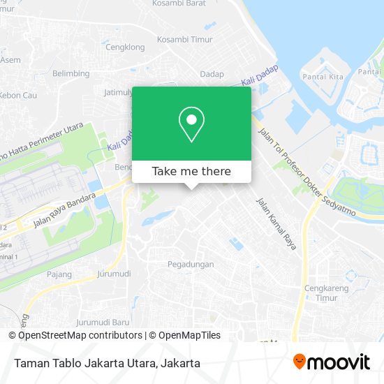 Taman Tablo Jakarta Utara map