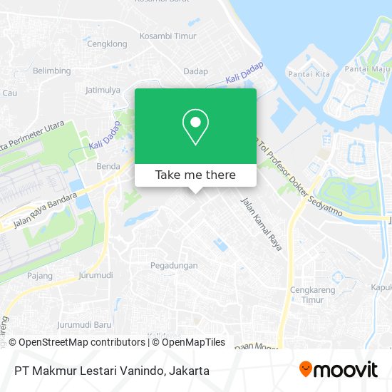 PT Makmur Lestari Vanindo map